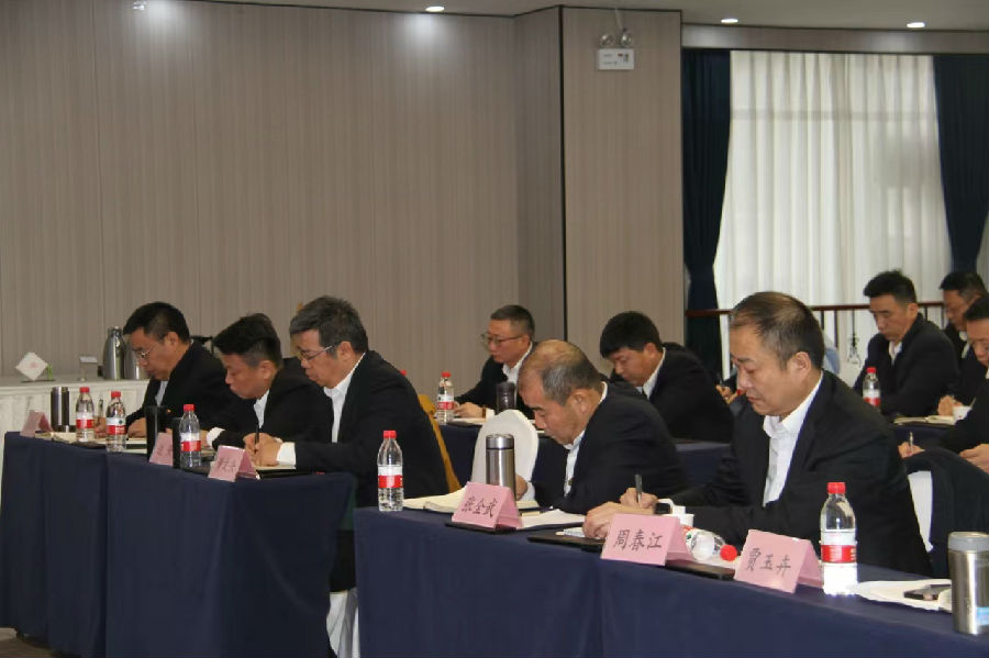 2024年1月30日，克拉玛依天圣工程建设有限责任公司《目标管理》培训 · 现场图片