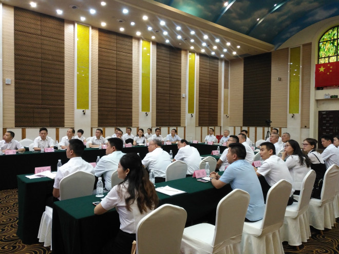 2017年7月17日，我机构在万景集团半年总结会培训圆满成功 · 现场图片
