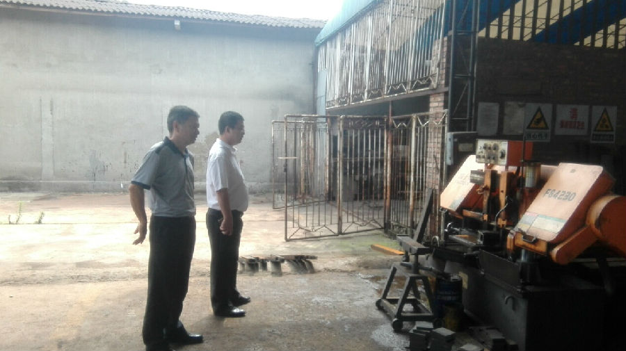 6月9日，徐雨教授赴第三变压器厂参观考察 · 现场图片