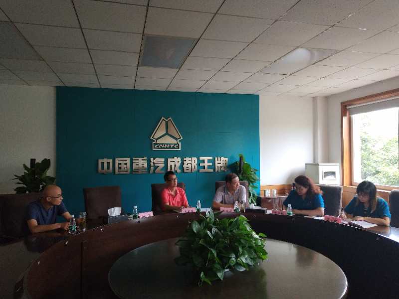 2018年8月26日，走访调研青白江雇主工作委员会代表单位四川重汽王牌汽车公司 · 现场图片