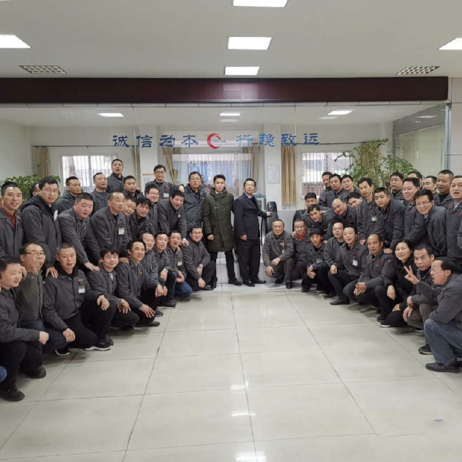 2019年1月12日，我公司为四川远星橡胶有限公司设计的为期4个月的16个课程培训课在今天画上了圆满的句号 · 现场图片