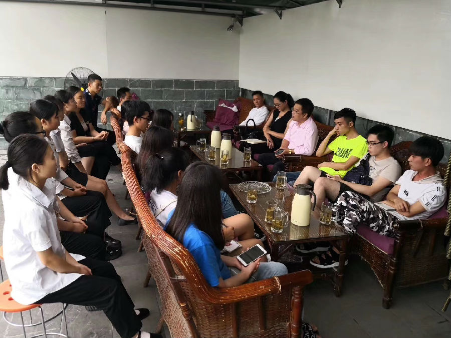 2019年7月12日，成都大学药学与生物工程学院同学光临西安商会 · 现场图片