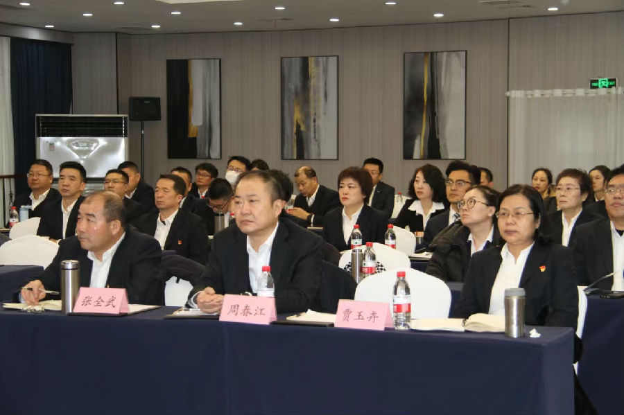 2024年1月30日，克拉玛依天圣工程建设有限责任公司《目标管理》培训 · 现场图片