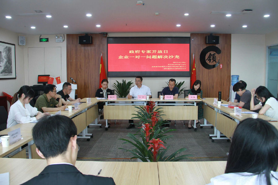 2023年5月16日，政府专家开放日  企业一对一问题解决 · 现场图片