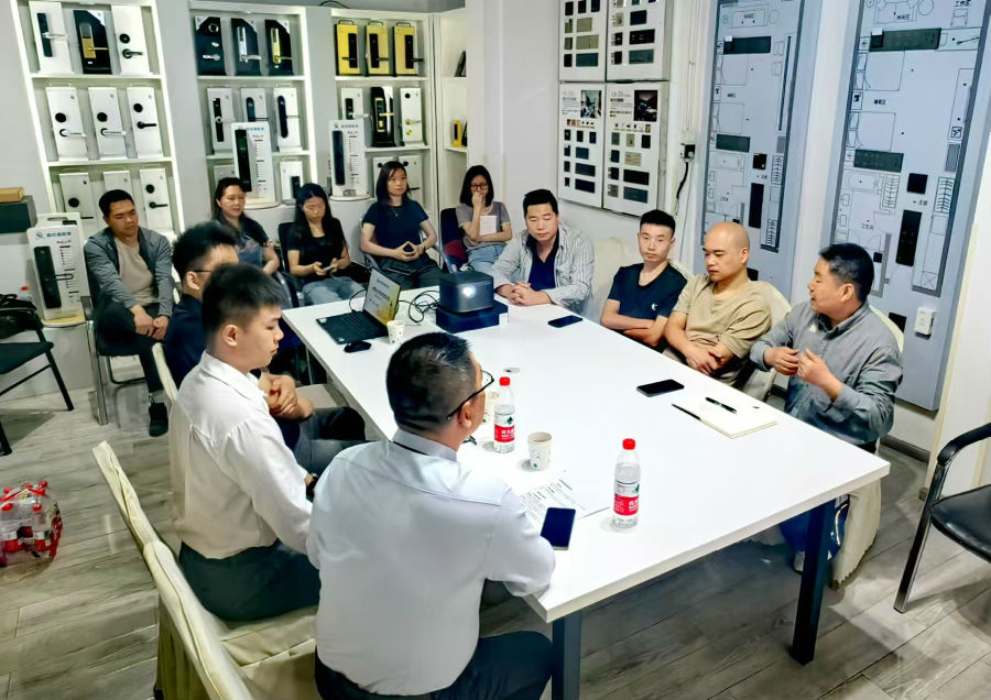 2025年5月14日,成都必达智能控制系统有限公司《企业招商战略》培训 · 现场图片